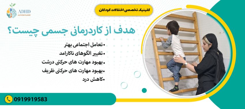 هدف از کاردرمانی جسمی چیست؟